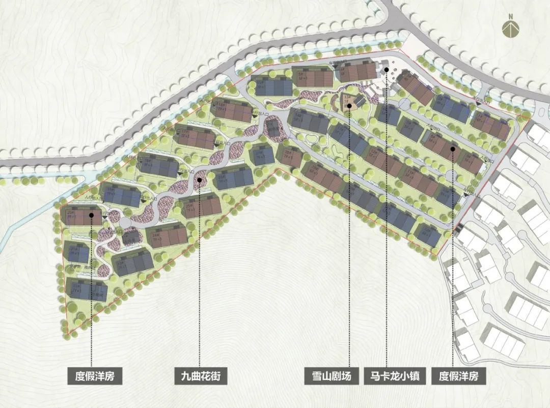 奥伦达海坨山瑞士小镇1·9期丨中国河北丨北京墨臣建筑设计事务所-24