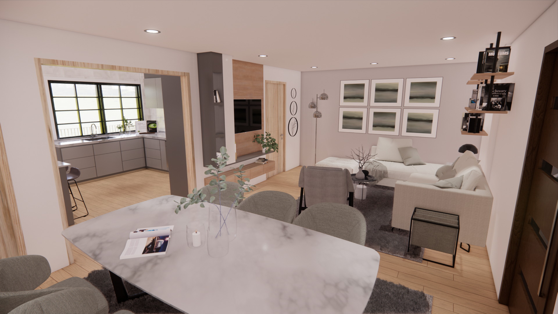 Residential/Commercial Building - 3D Modeling Project-19