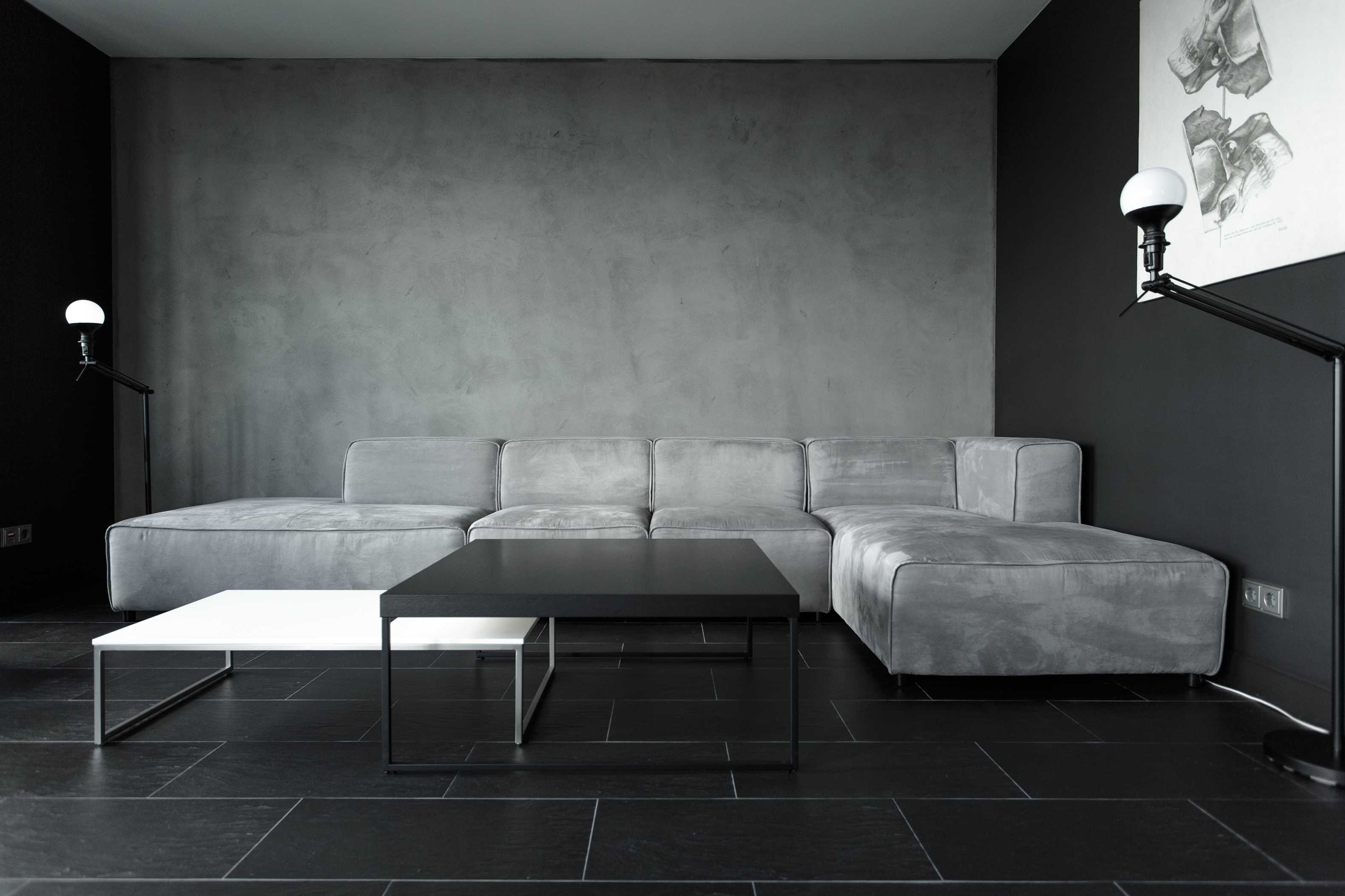 莫斯科 40 层高楼公寓，暗色调诠释城市工业风-21