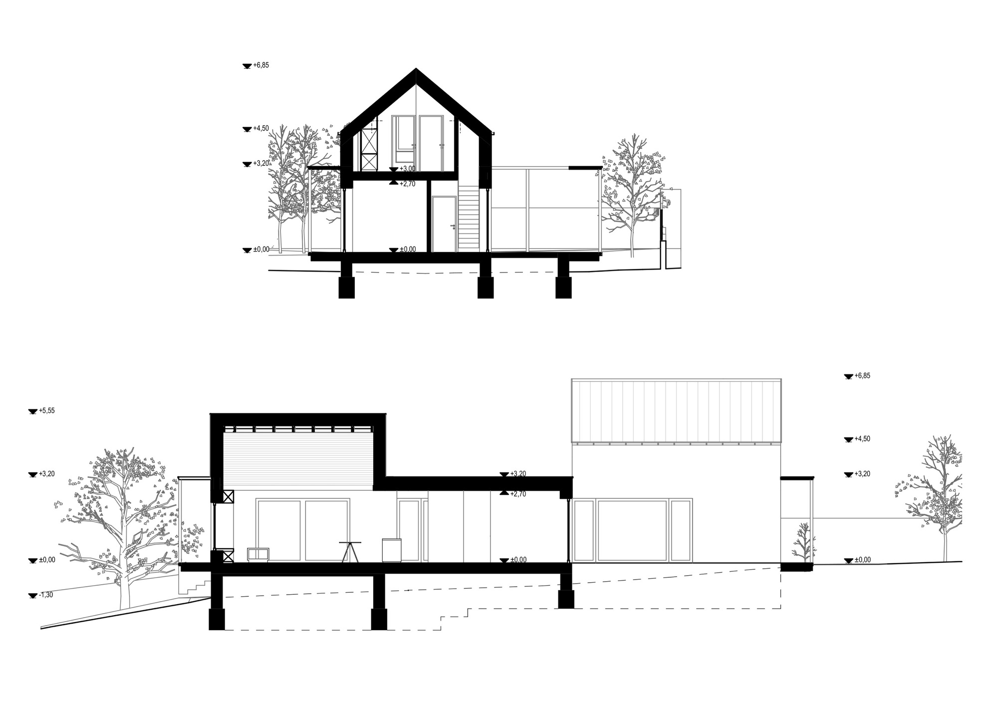 框架房屋丨匈牙利丨Théque Atelier-17