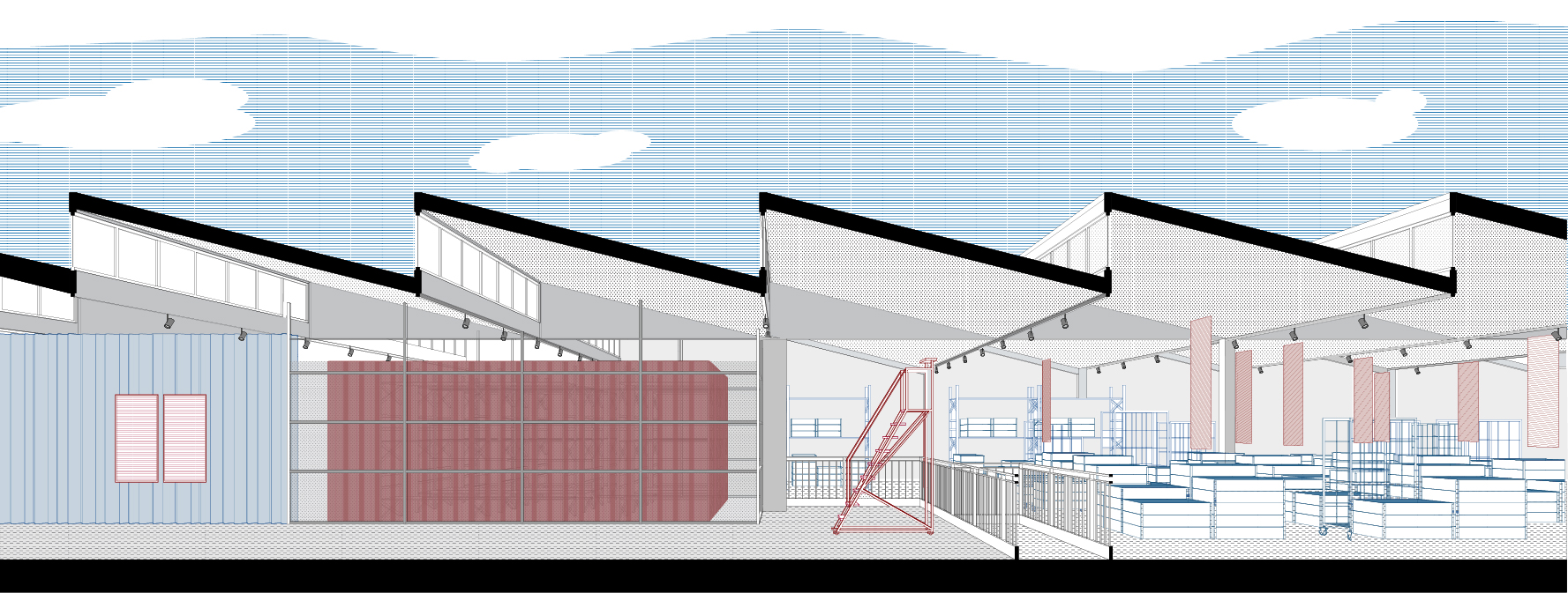 意式工业风展厅设计,传承历史,拥抱创新-30