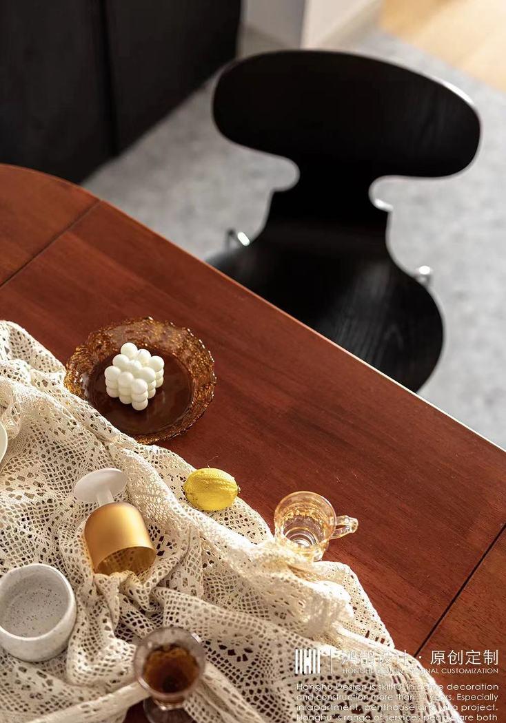 平层复古温馨风设计丨中国芜湖丨芜湖鸿鹄设计-14