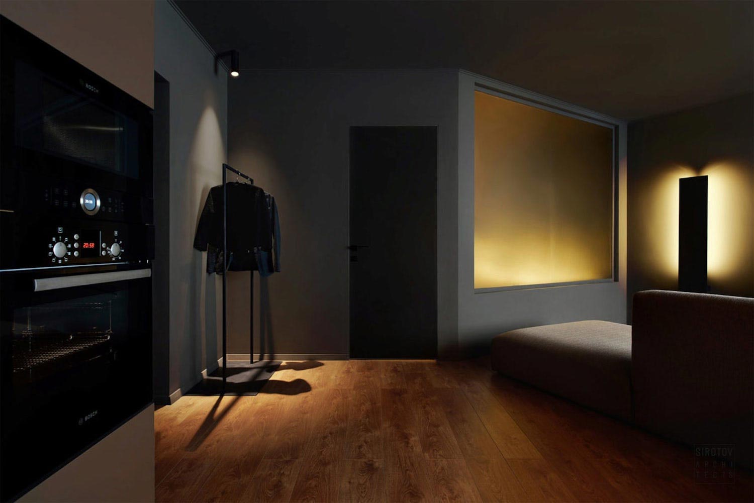 Dark apartment design with an example of minimalism in interior design   CAANdesign  Architecture and home design blog-6