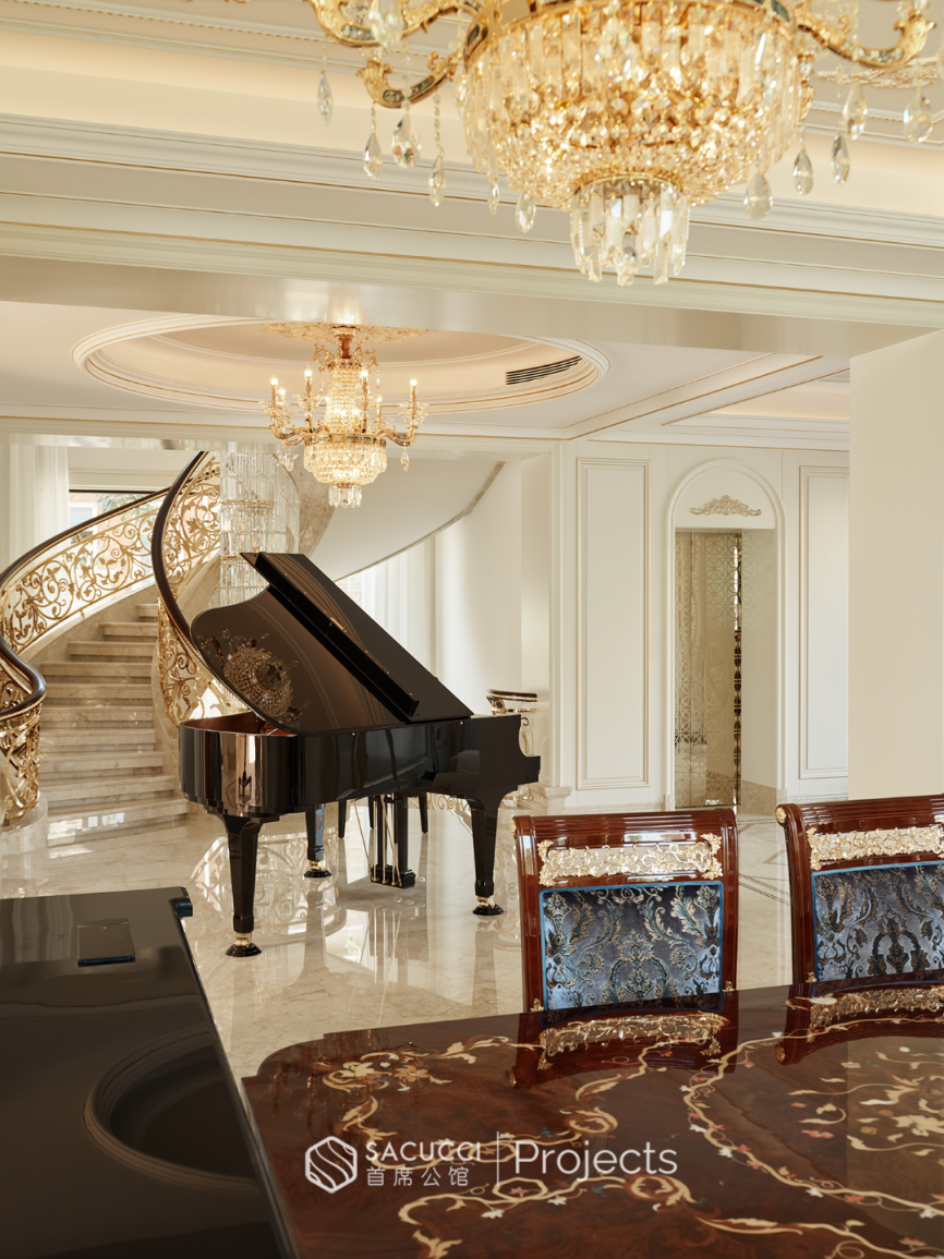 SACUCCI案例赏析·武汉·传世大宅·将优雅刻进空间丨中国武汉丨刘洋(空间设计师),刘劲旅(木作设计师)-24