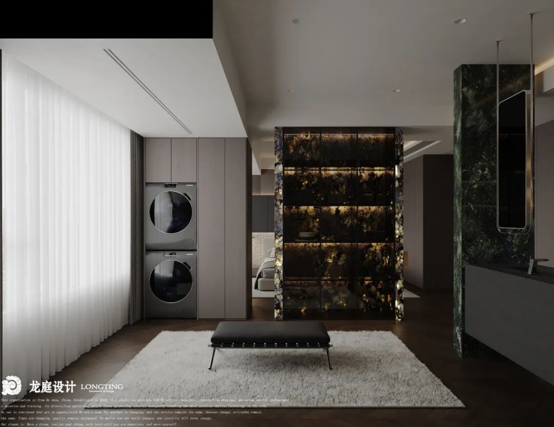 【新案】西湖苑 光影交织的现代空间丨中国湖州丨龙庭设计-46