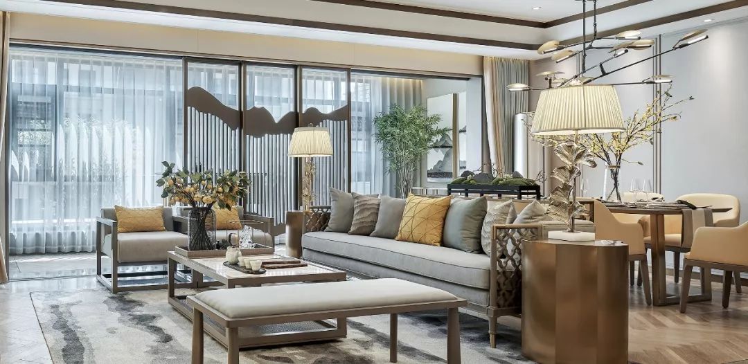 上湖嘉园营销中心 | 光影空间的人与景对话-87