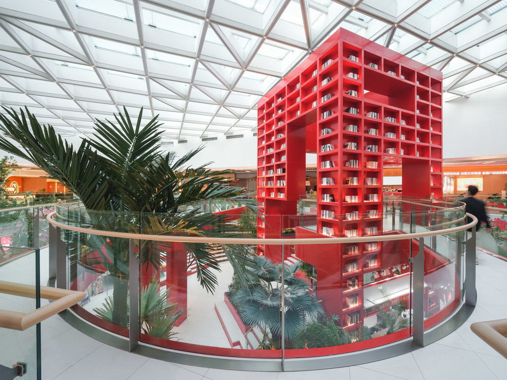 青岛未来城购物中心四楼中庭“奇幻丛林”更新项目丨中国青岛丨CLOU Architects-11