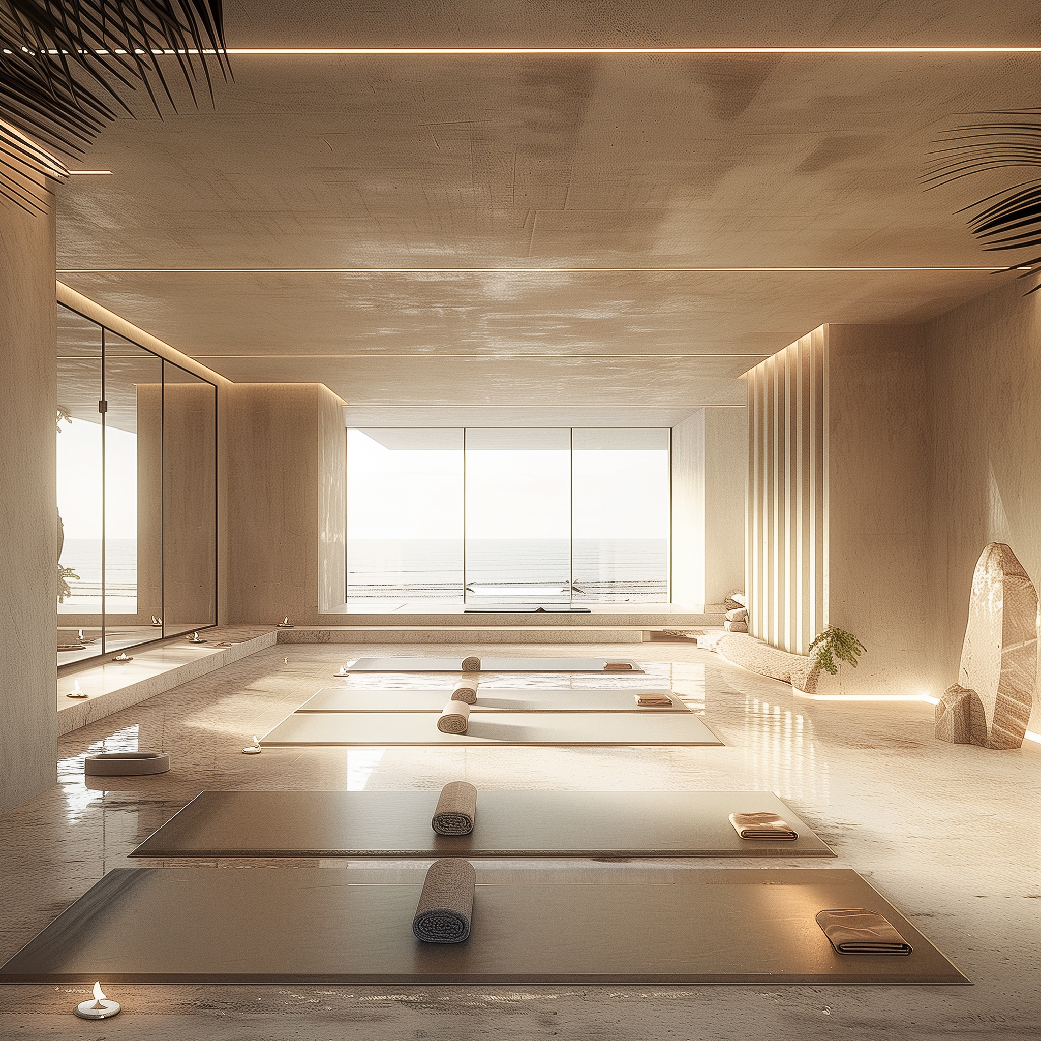 Health&Yoga Studio in Bodrum I AI Genarated Concept-4