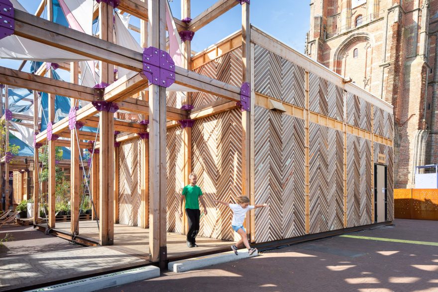 Bouwurk临时场馆丨荷兰吕伐登丨Overtreders W-16