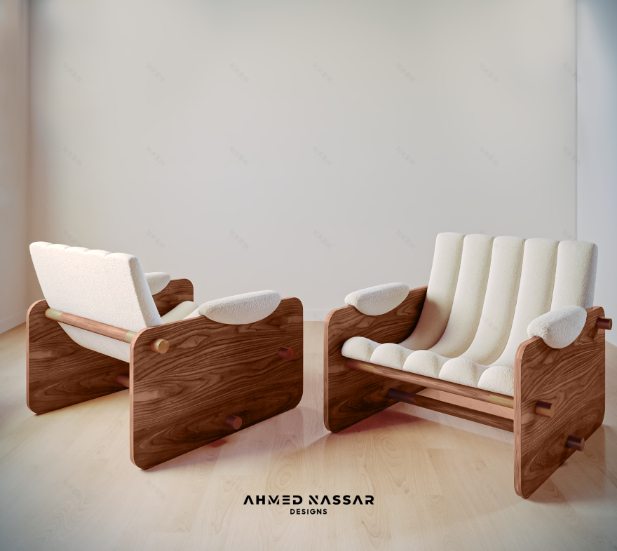 Borso Club Chair 3D建模与渲染丨COUP STUDIO-27