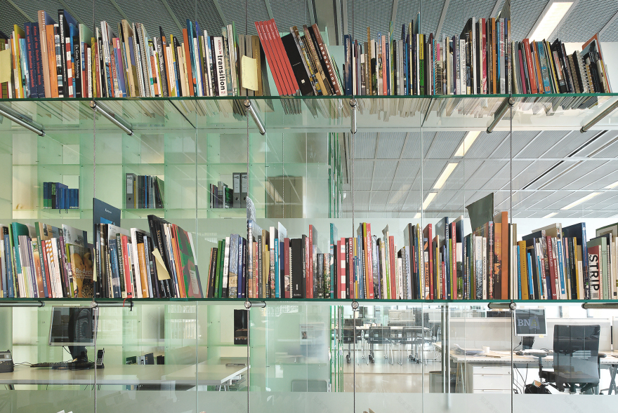 荷兰建筑师协会透明办公空间-14