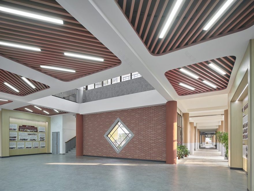 进才繁荣实验中学校园空间优化改造设计丨中国上海丨LINEWORKS STUDIO®-15