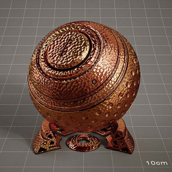 Redshift 材质库 C4D  金属包-14