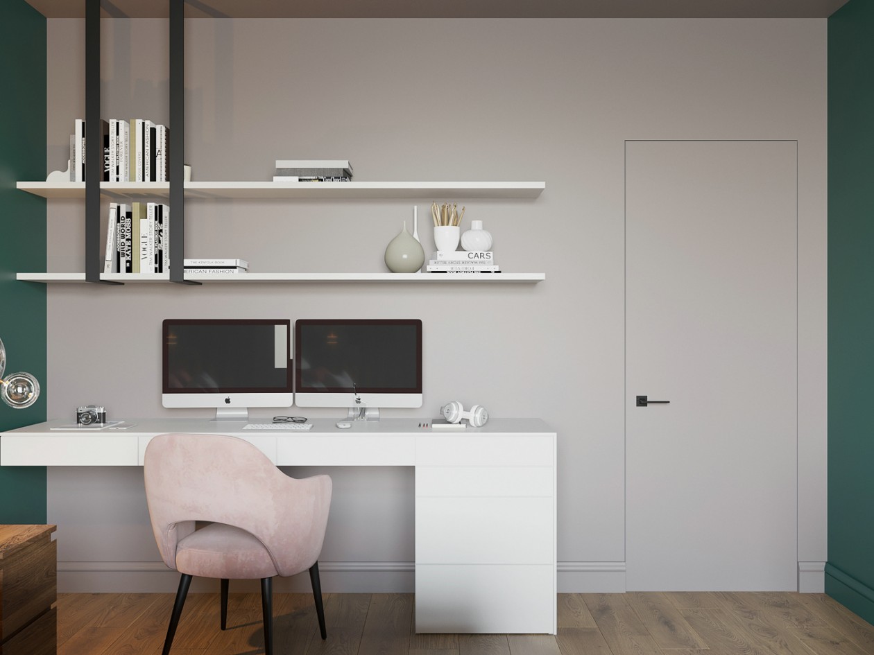 北欧风独居生活，原木元素营造温馨空间-8