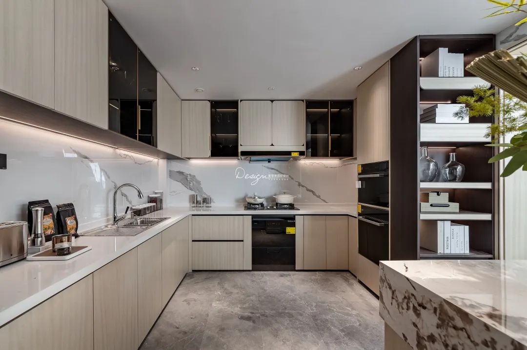 昆明玺珑湾现代轻奢样板房丨中国昆明丨紫苹果国际设计-63