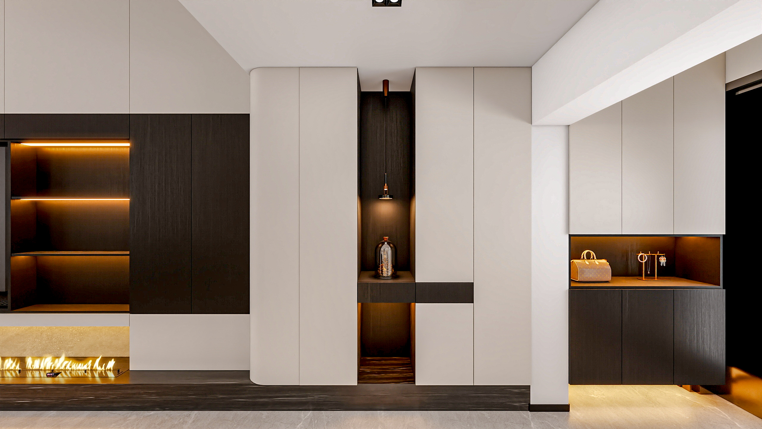 上海浅水湾花园（408平方现代简约别墅）-7