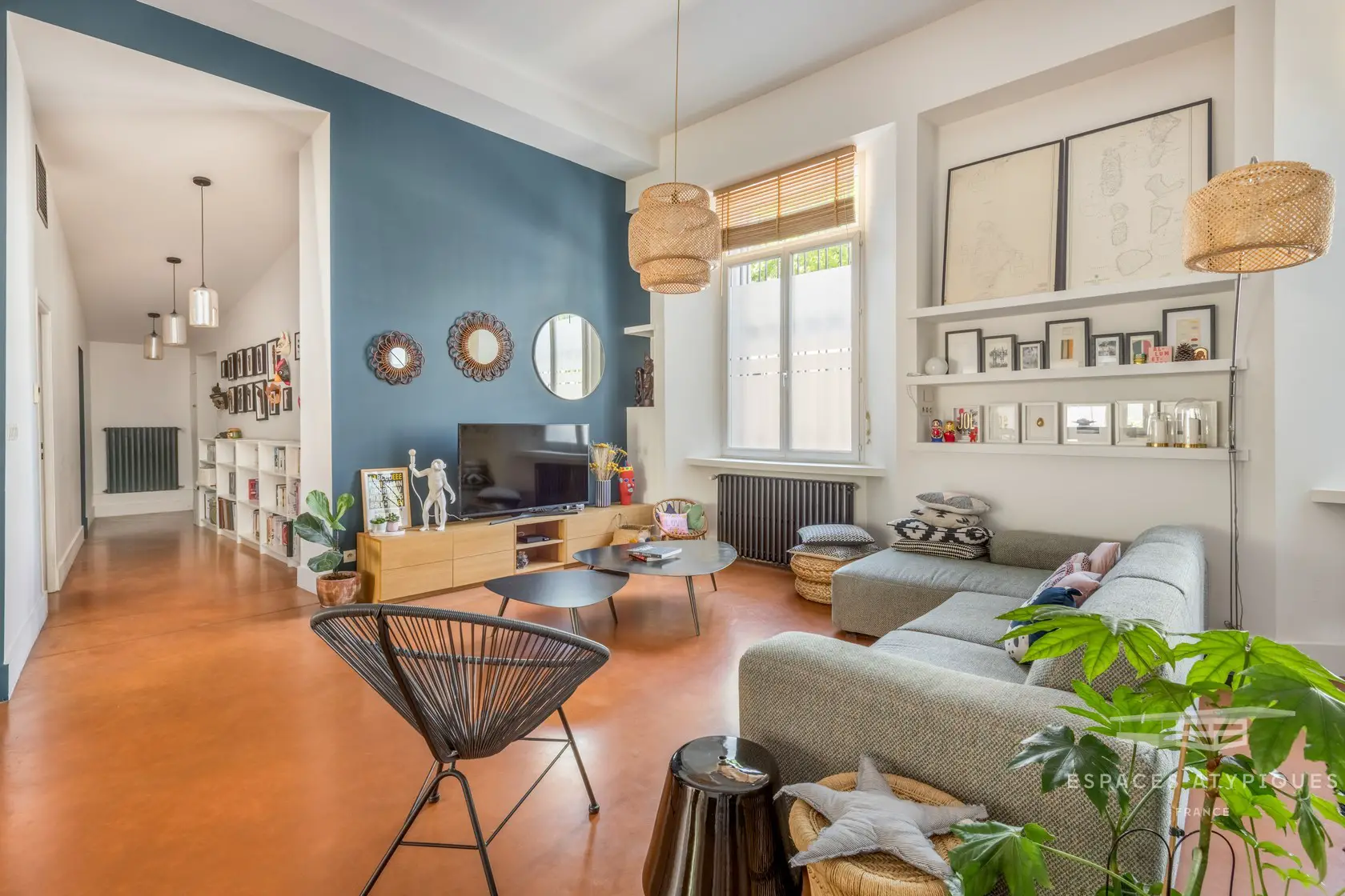 阳光绿意 | 前里昂邮局阁楼翻新设计-5