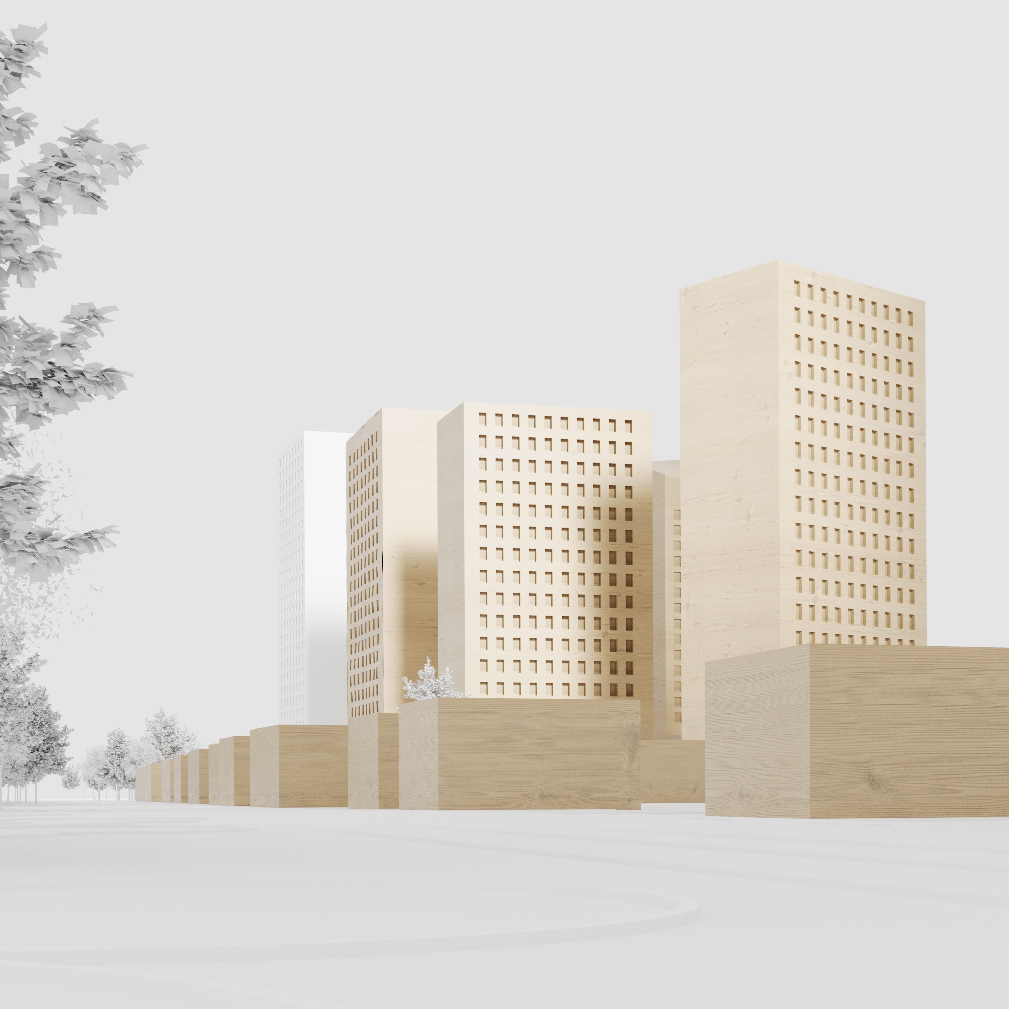 Жилищно-общественный комплекс-4