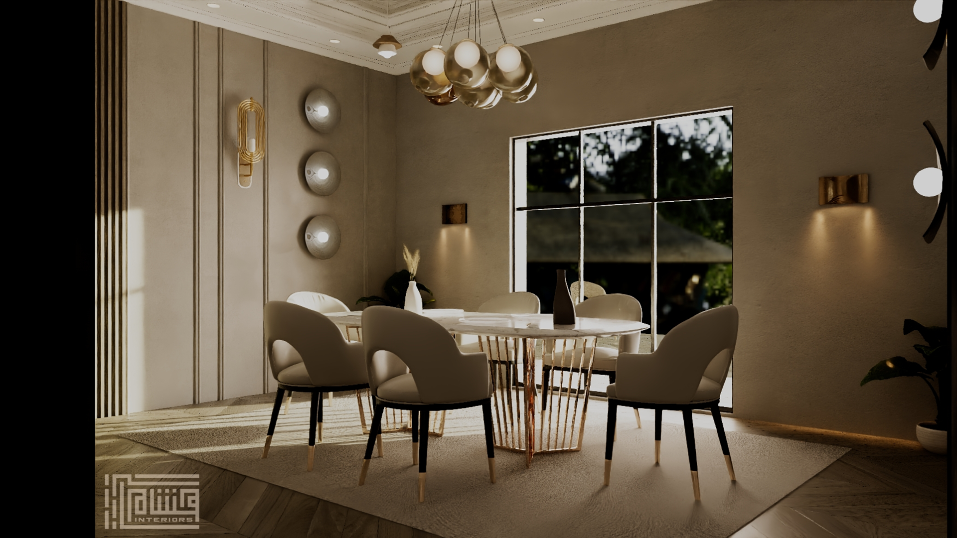 Modern Dining Room INTERIOR DESIGN-8