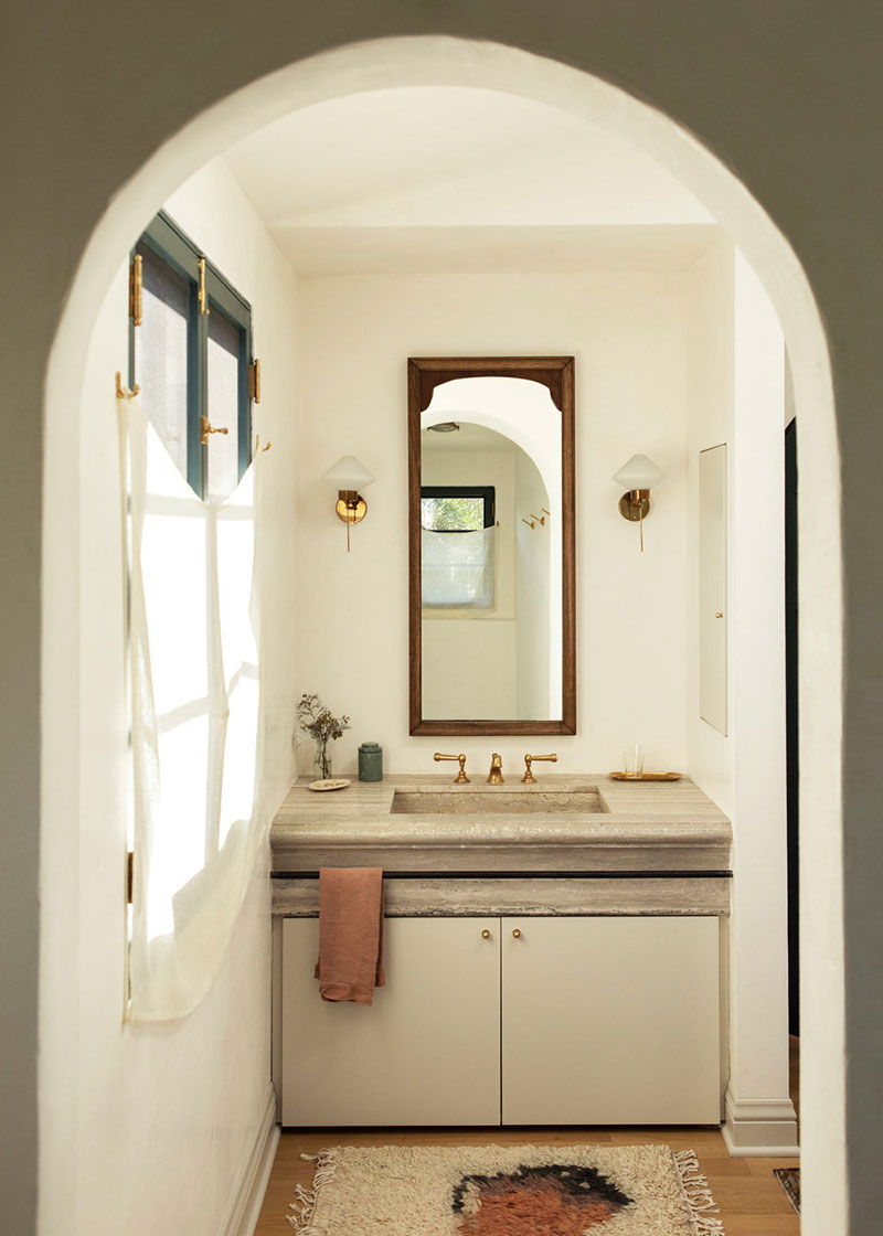 洛杉矶复古风家居设计 | 色彩、印花与艺术品的巧妙融合-16