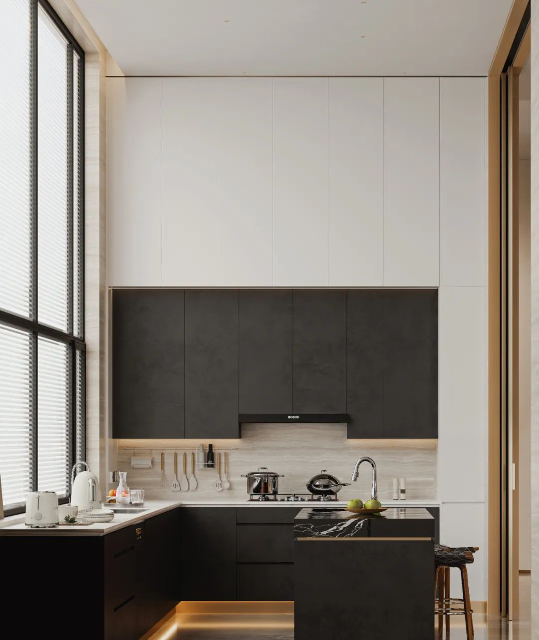 现代自然风别墅-34