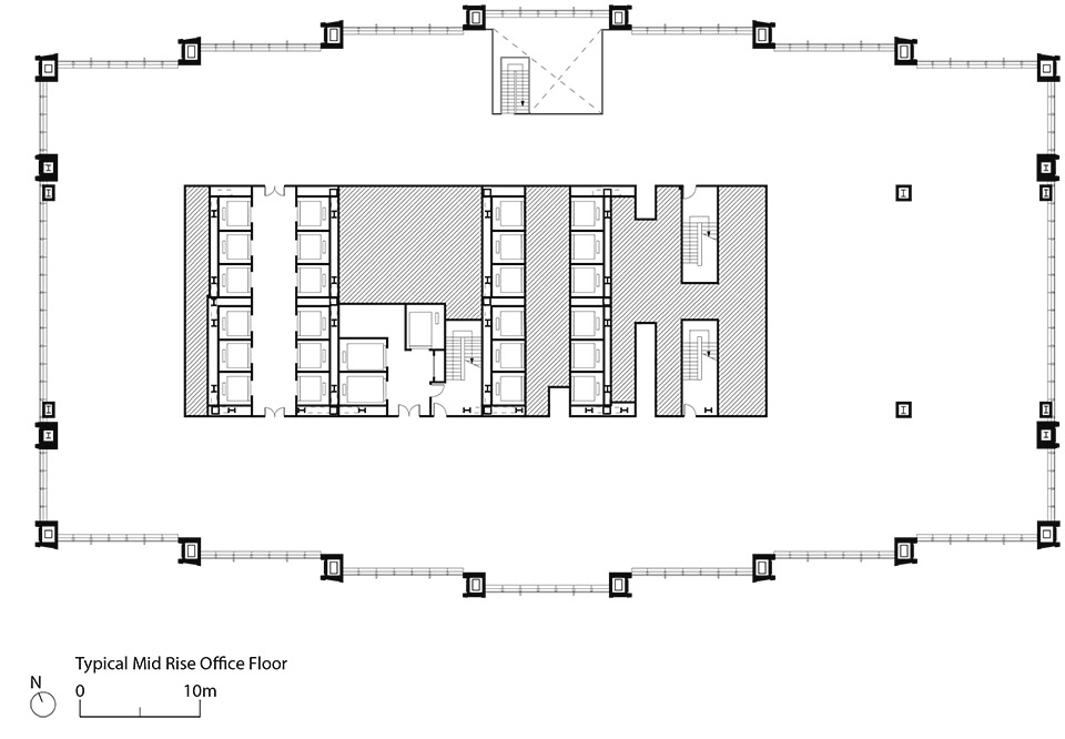 摩根大通全球新总部（270 Park Avenue）丨美国纽约丨Foster + Partners-47