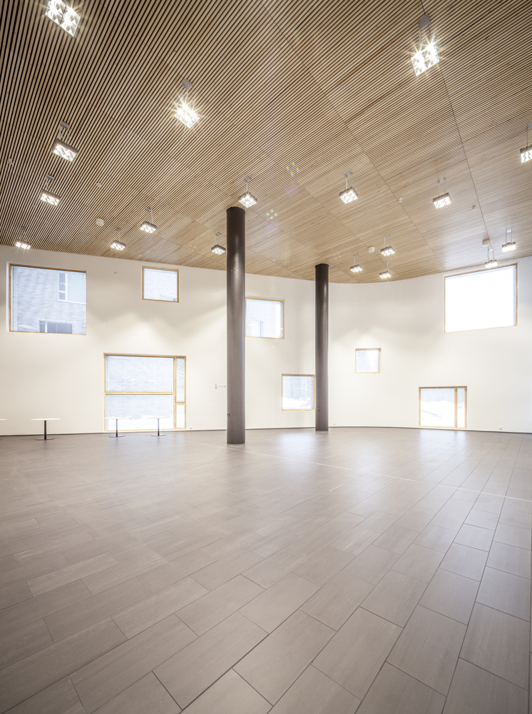 芬兰 Lehtikangas 学校、图书馆和幼儿园的多功能设计-32