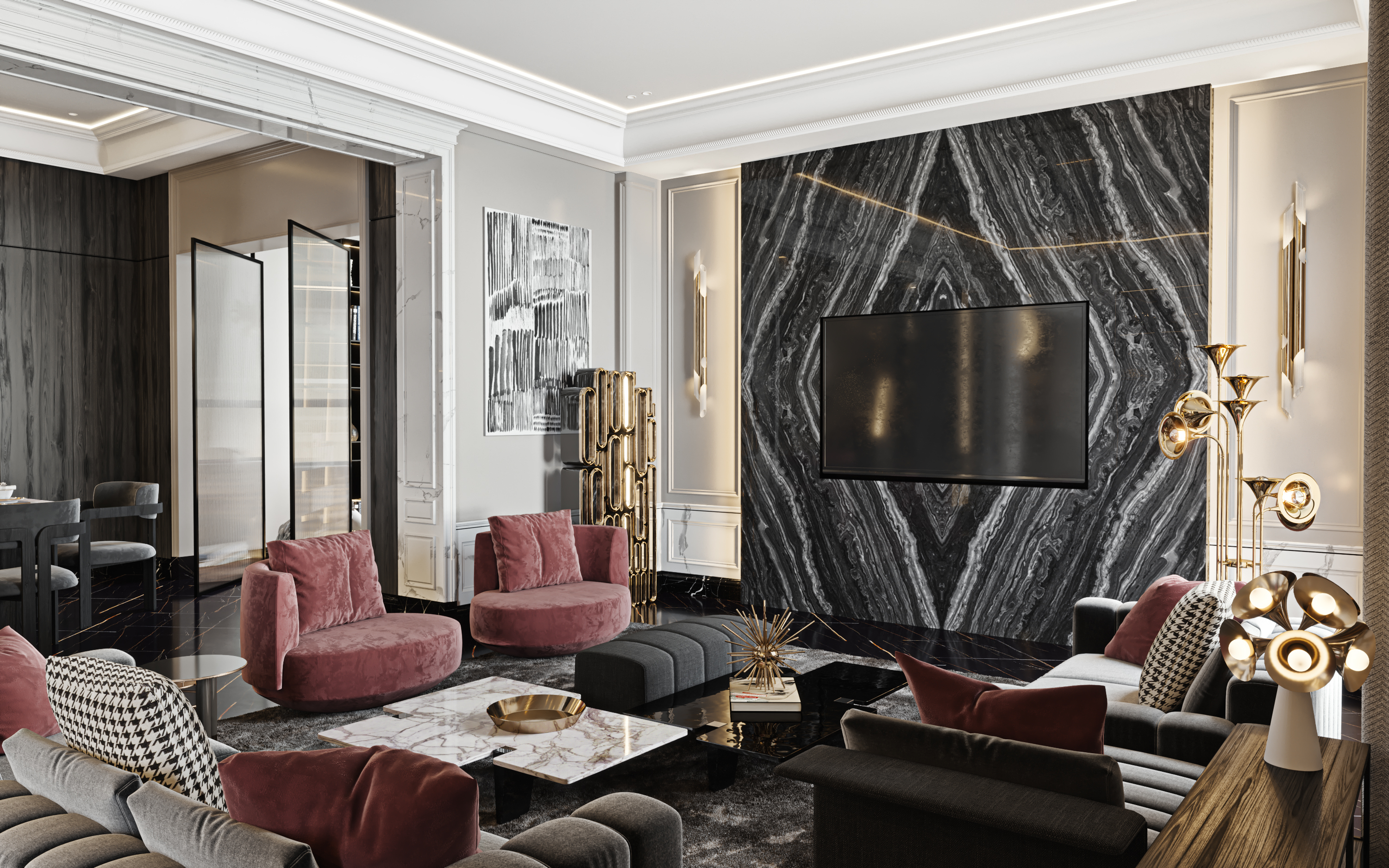 3D FS 新年渲染表现丨旮旯室内设计-23