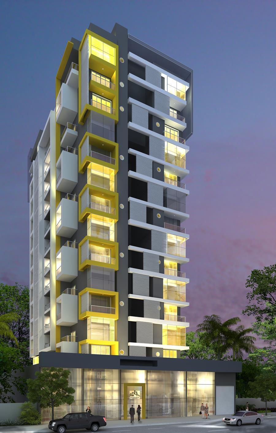 巴西 Privillege 住宅楼-1