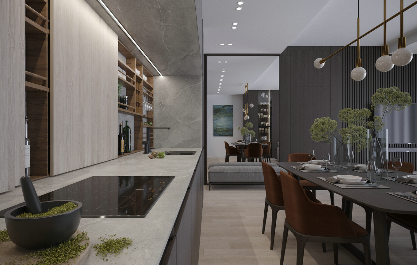 现代简约风,质感和舒适并存的生活空间!-4