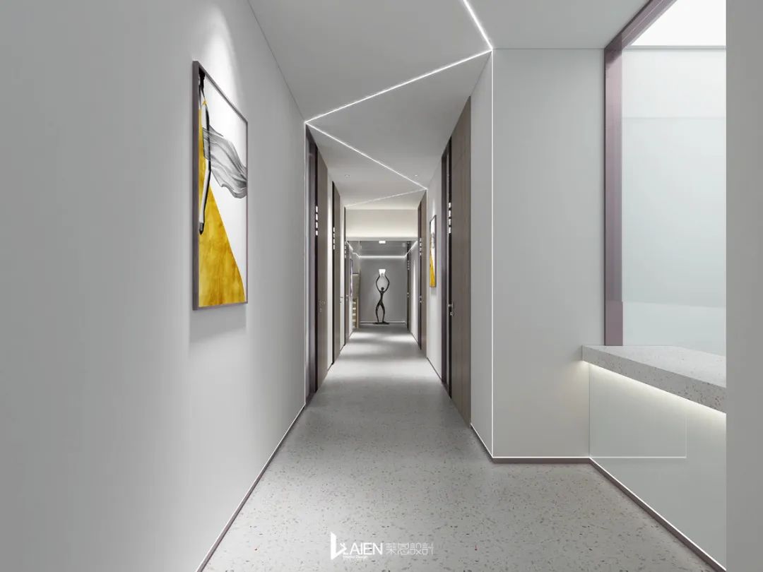 上海松江华尔康口腔 | 现代简约风格的口腔医疗空间设计-25