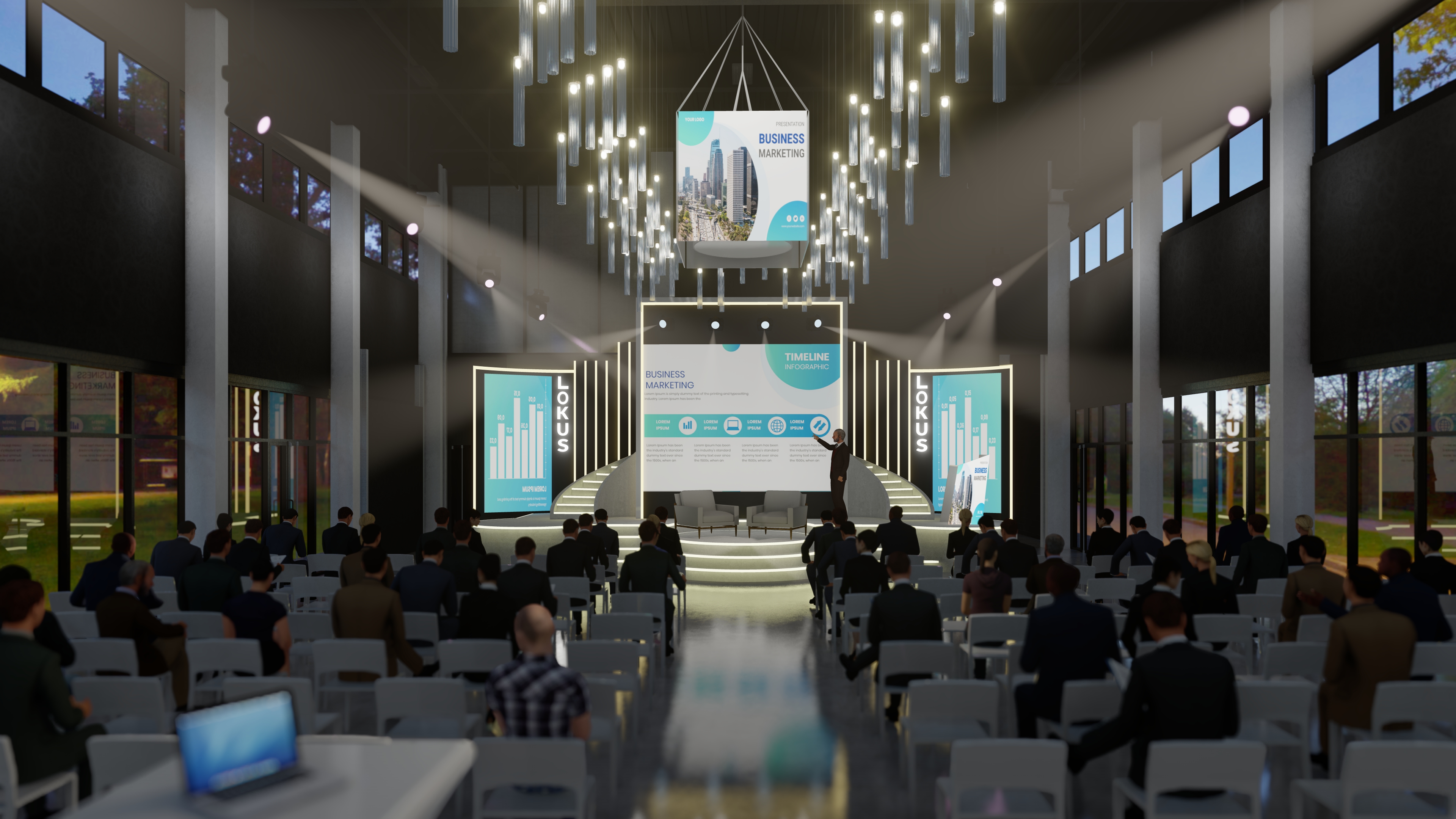 Events & Wedding Hall Interior Design | France-8