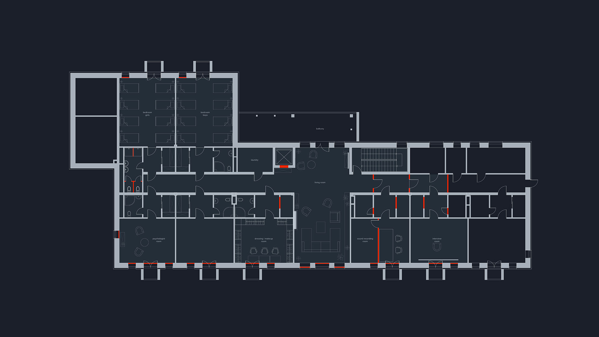 “The New Star Factory”室内设计-13