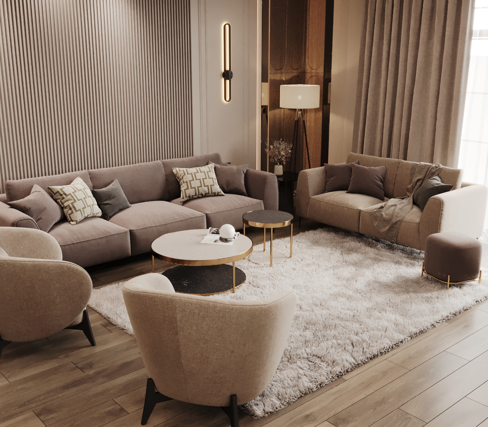 400平方米的房屋室内设计丨亚美尼亚丨Design_14-20