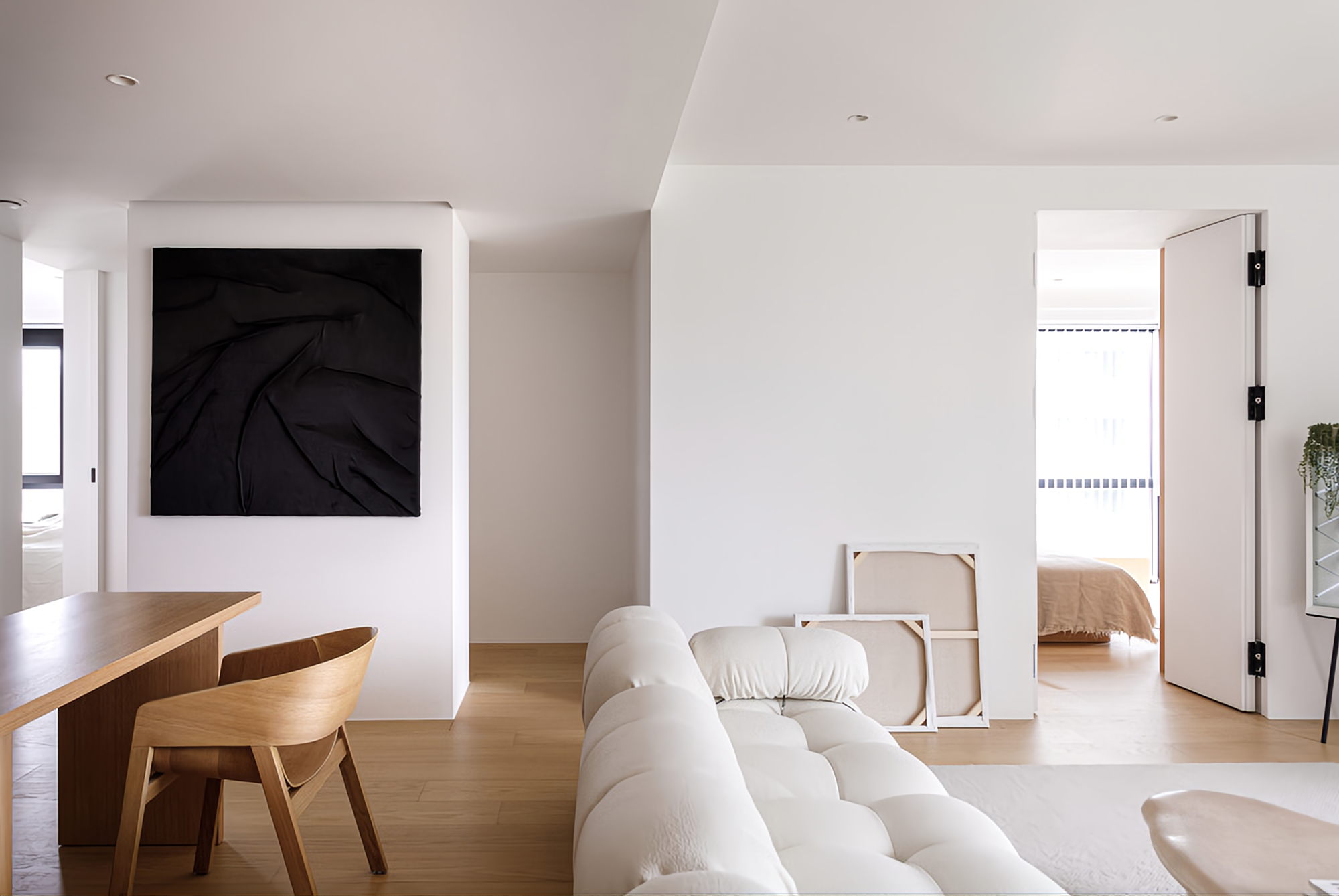 绿植光影有温度的家丨中国北京丨NOTHING DESIGN-5