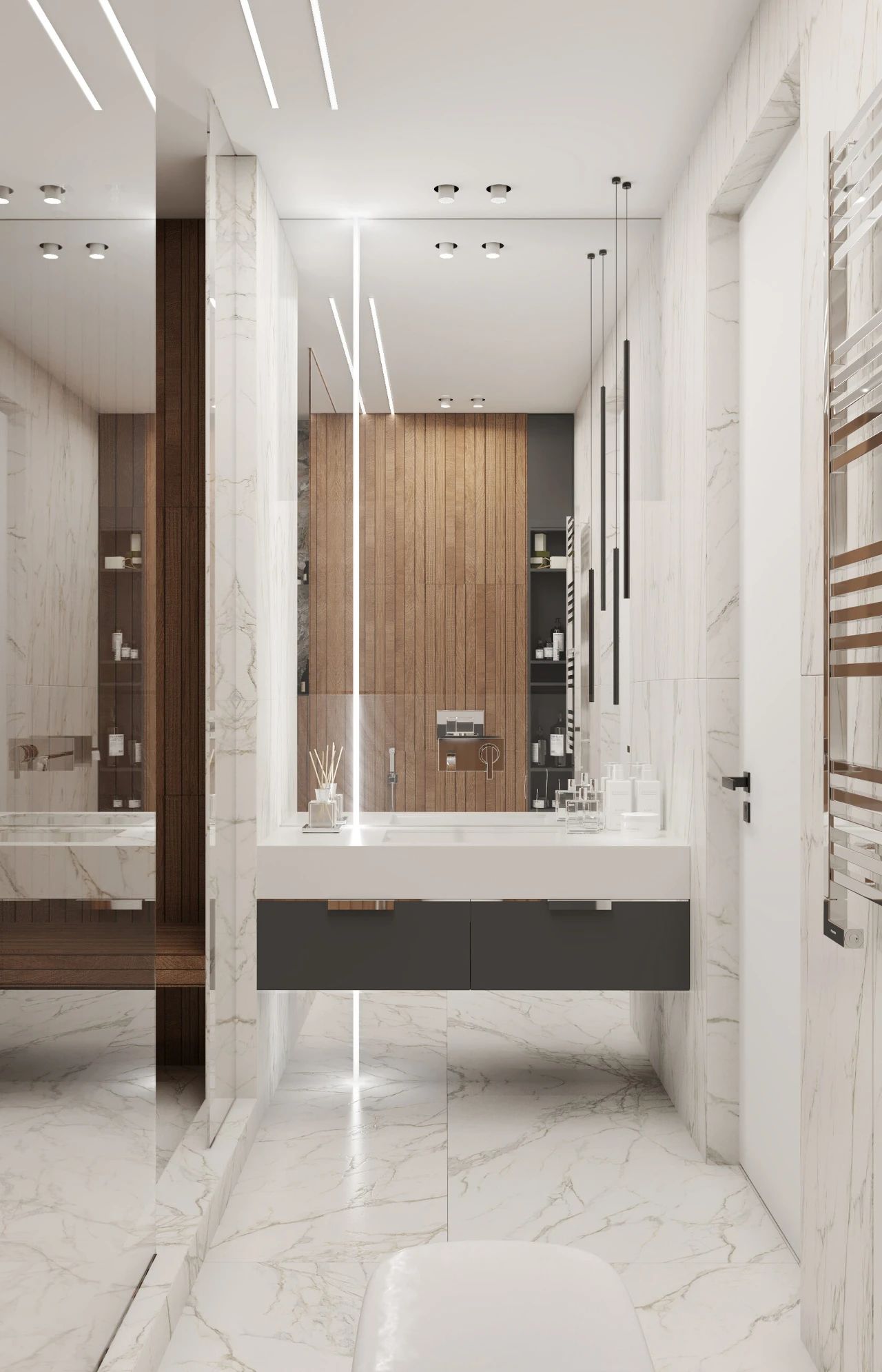 现代简约公寓设计丨MART Architects-47