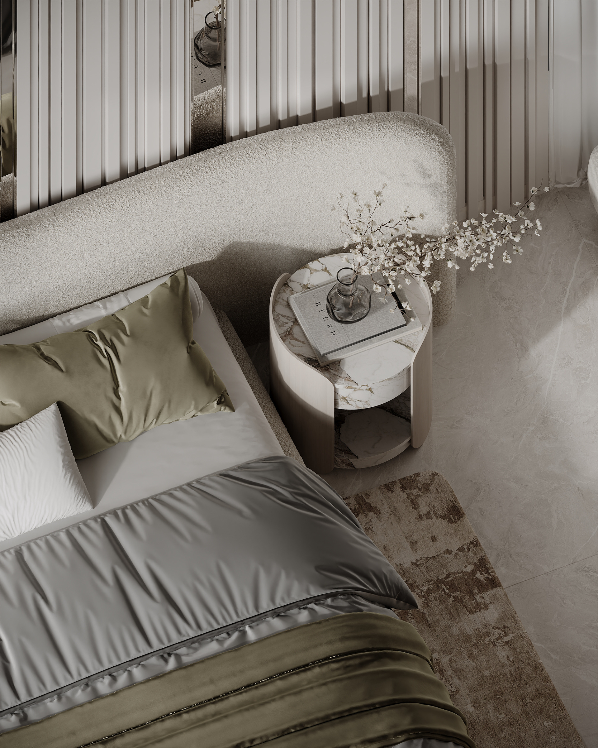 现代宁静卧室丨阿联酋迪拜丨Novex Studio-10