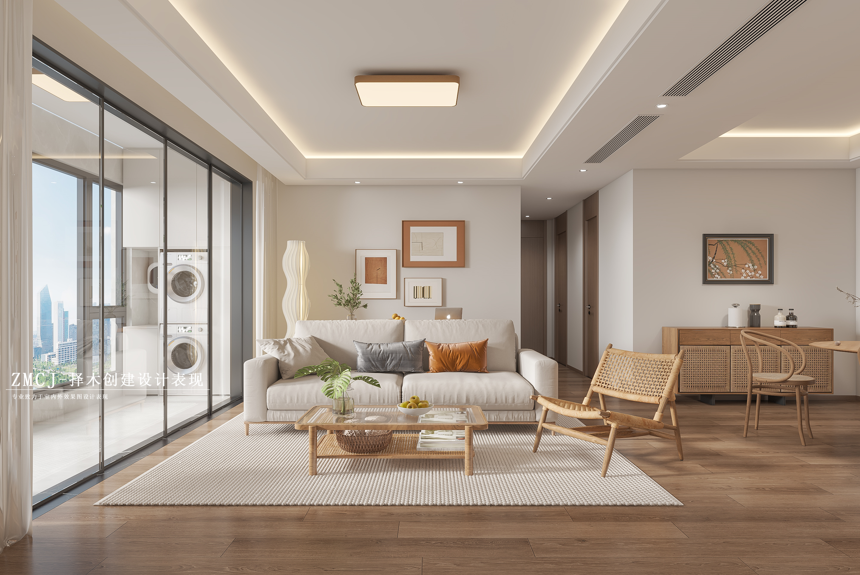 家装-现代原木全屋-3