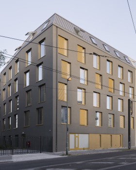 Around the Corner - Student Apartment Building in Berlin Oberschöneweide / Sehw Architektur