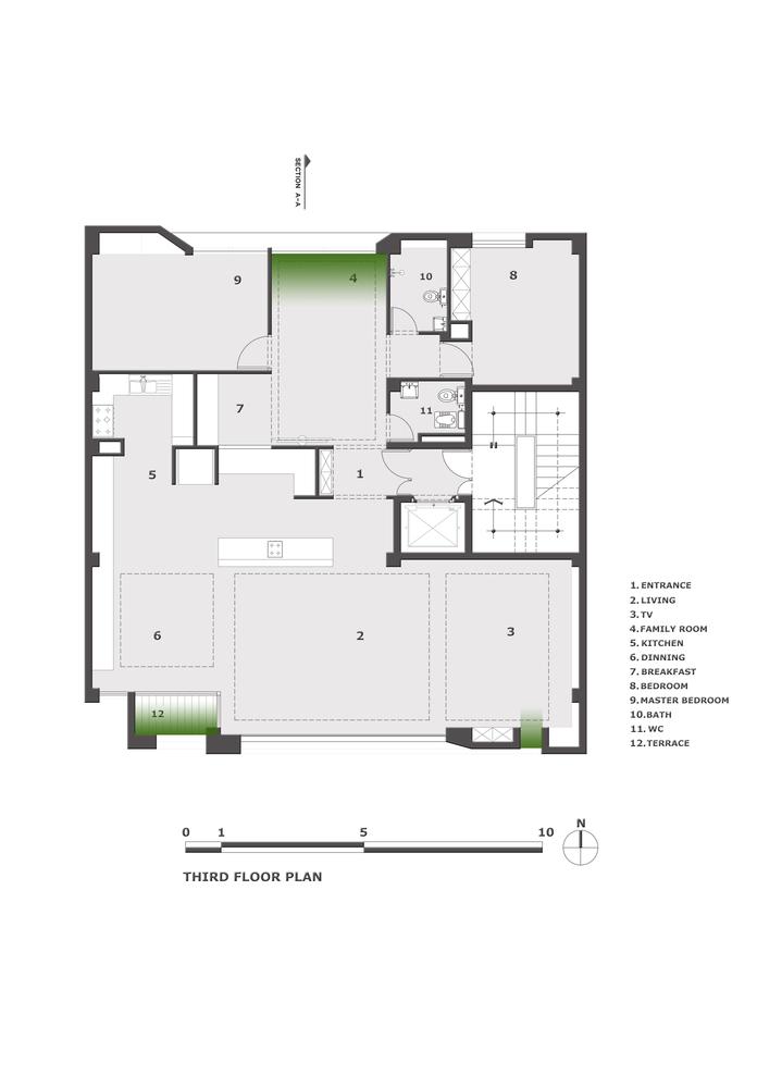 伊朗伊斯法罕第二住宅丨SarSayeh Architectural Office-42