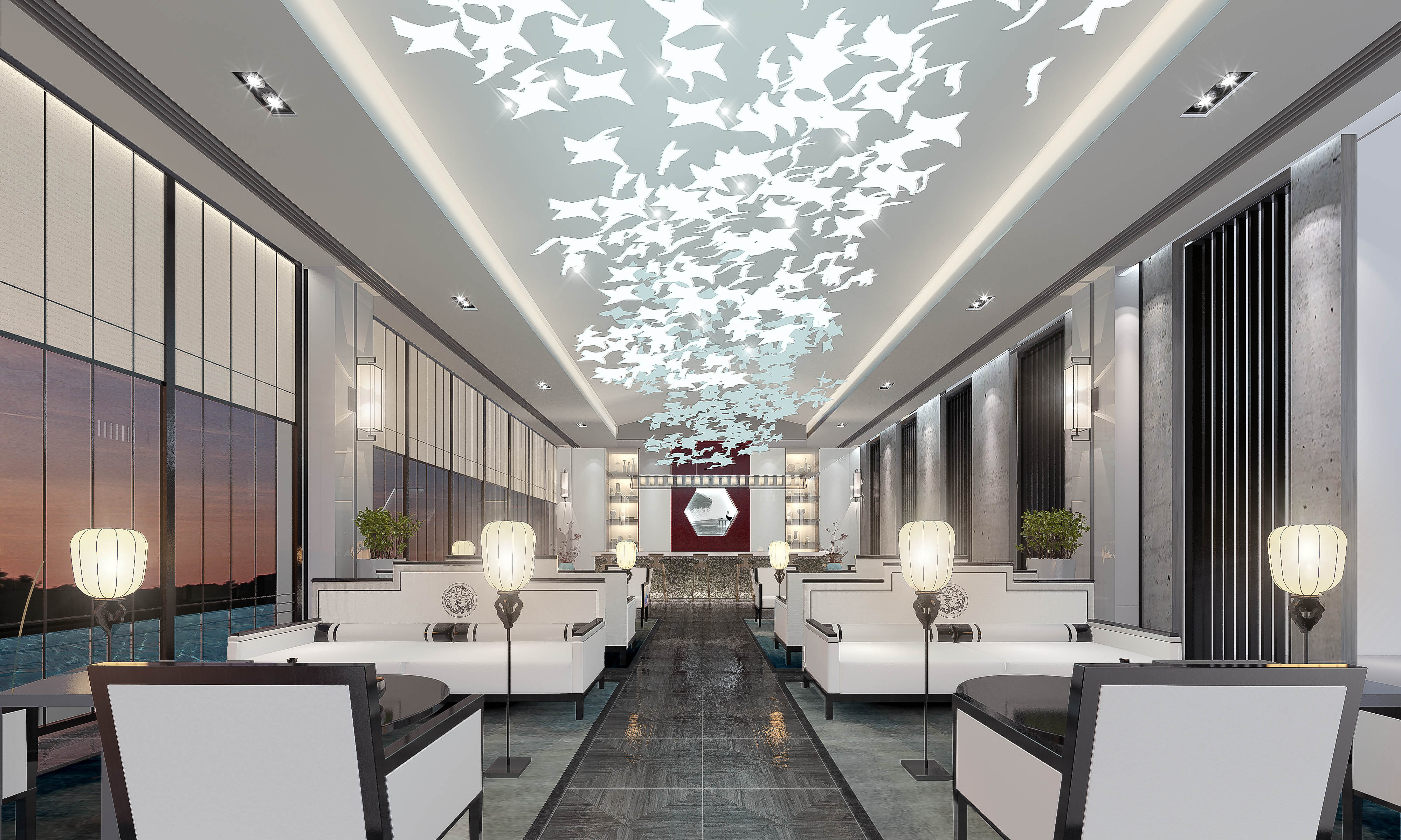 返璞归真会馆 | 融合古典与现代的中国风设计-13