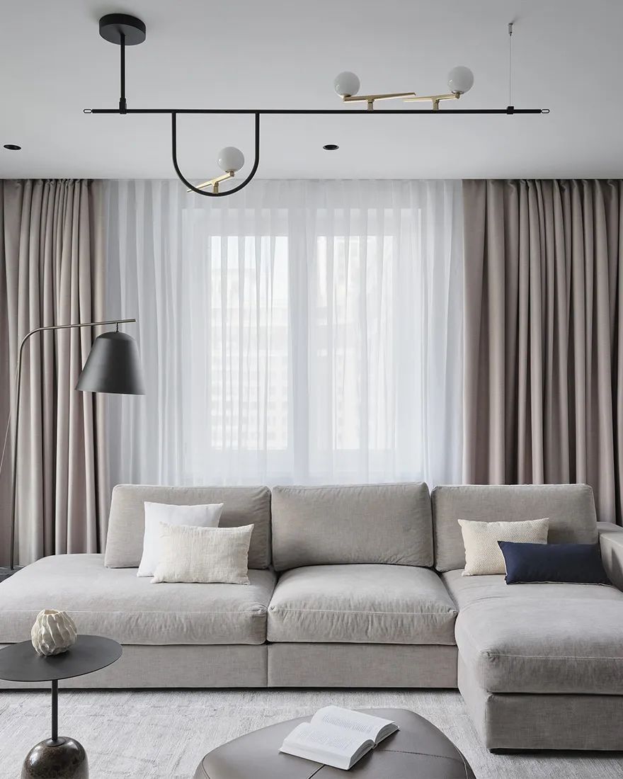 现代简约的 100㎡四口之家丨中国-12