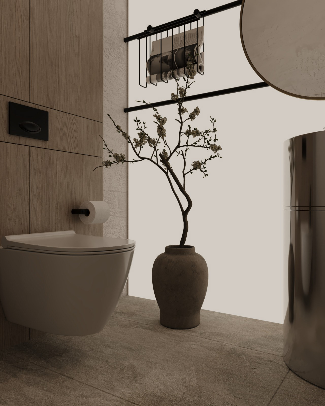 Ladies Toilet · 室内设计丨埃及开罗丨MCG Consultant  ID Team-5