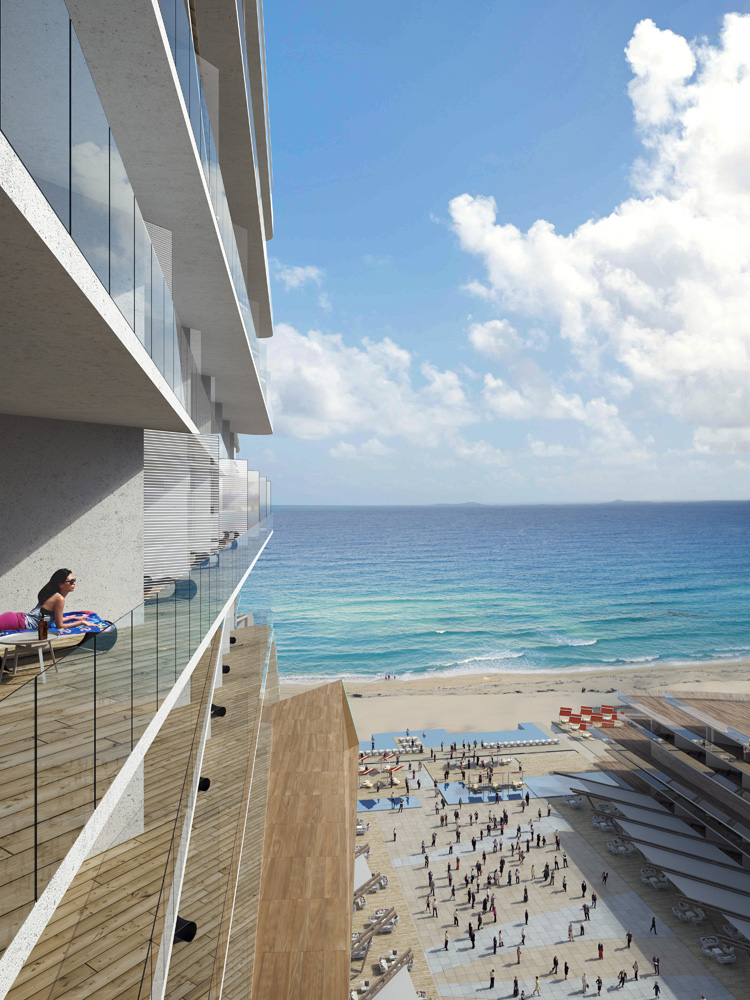 墨西哥 Ushuaïa Cancun Beach Hotel——自然与音乐的融合-6