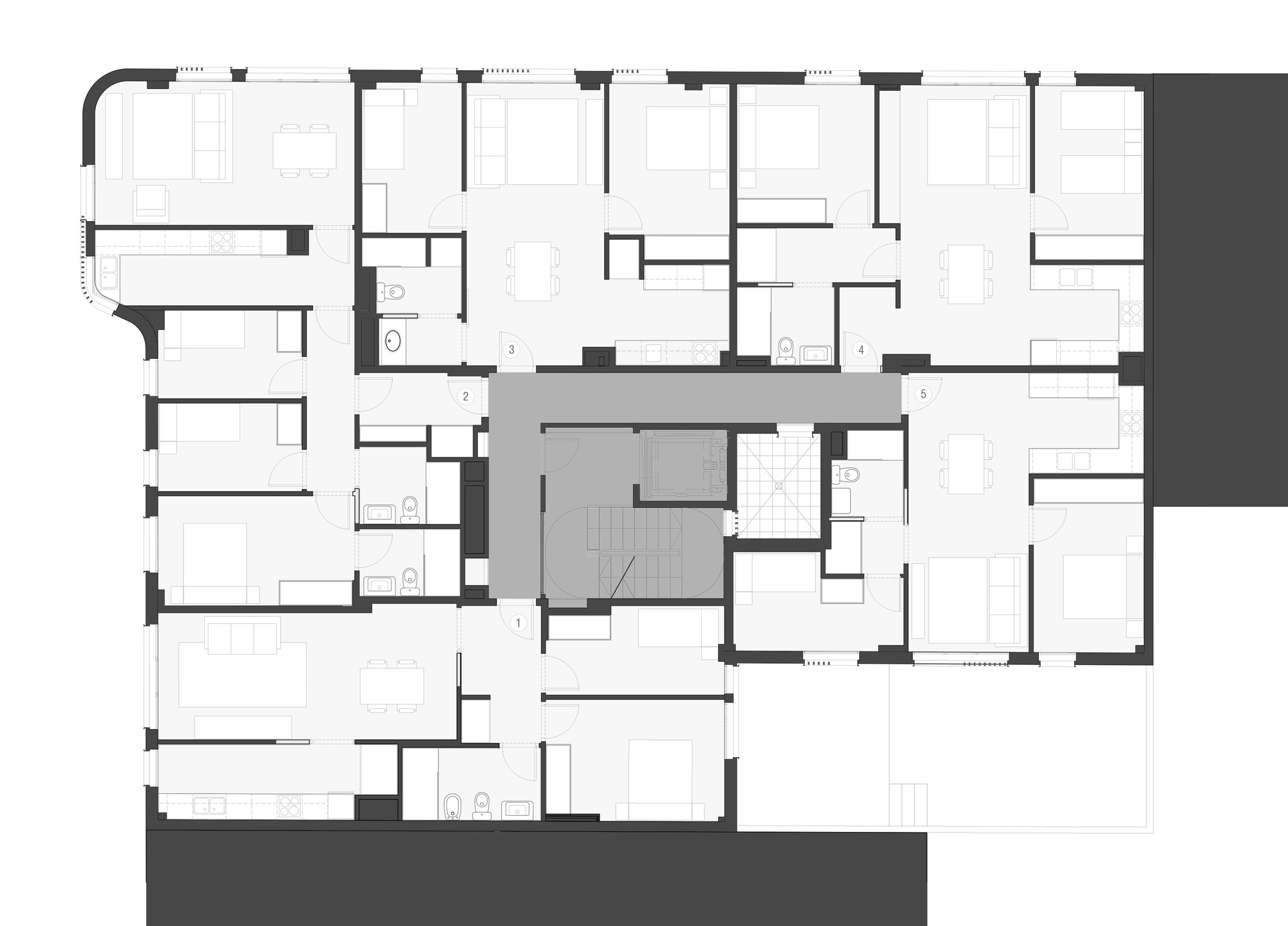 Joaquim Valls 住宅丨西班牙巴塞罗那丨BJ Arquitectes Associats-16