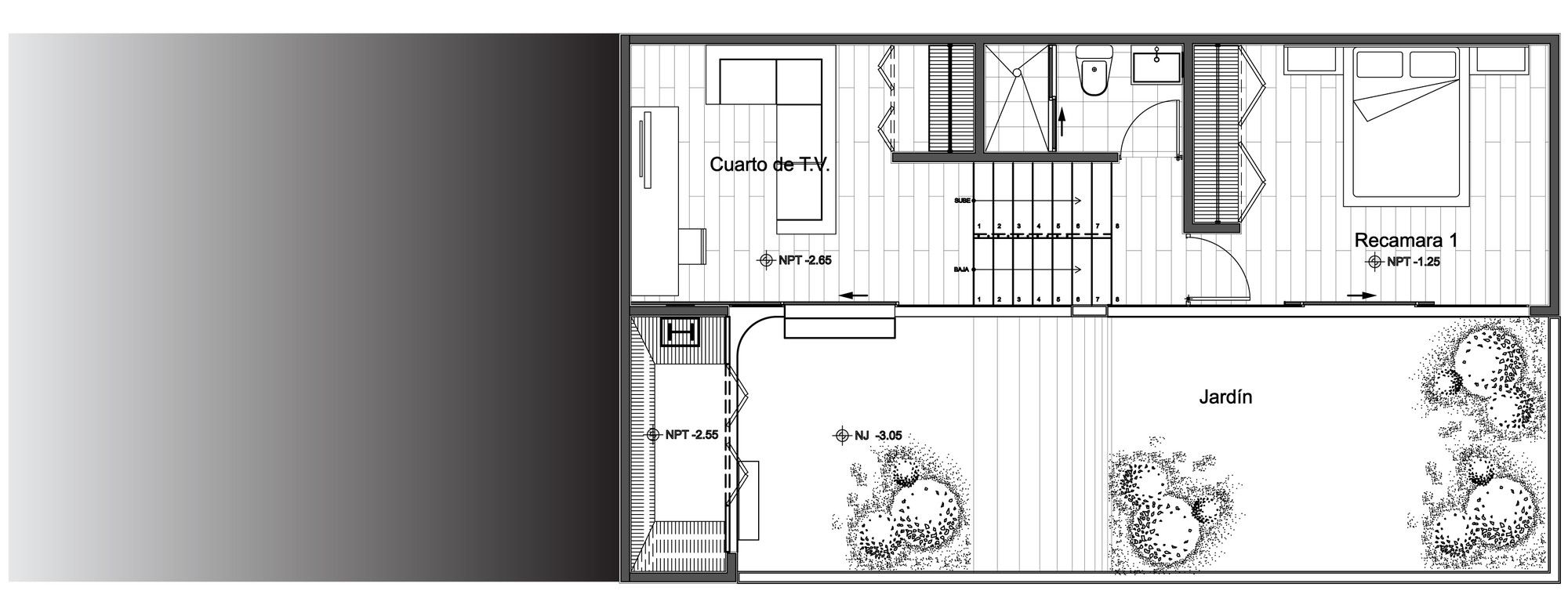 墨西哥 ATZ 住宅,模块化设计融入自然地形-45