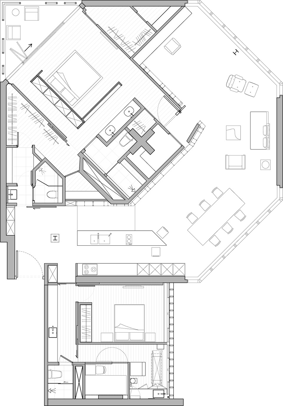 八角·三线 + 一方，台北 / 创研空间-97