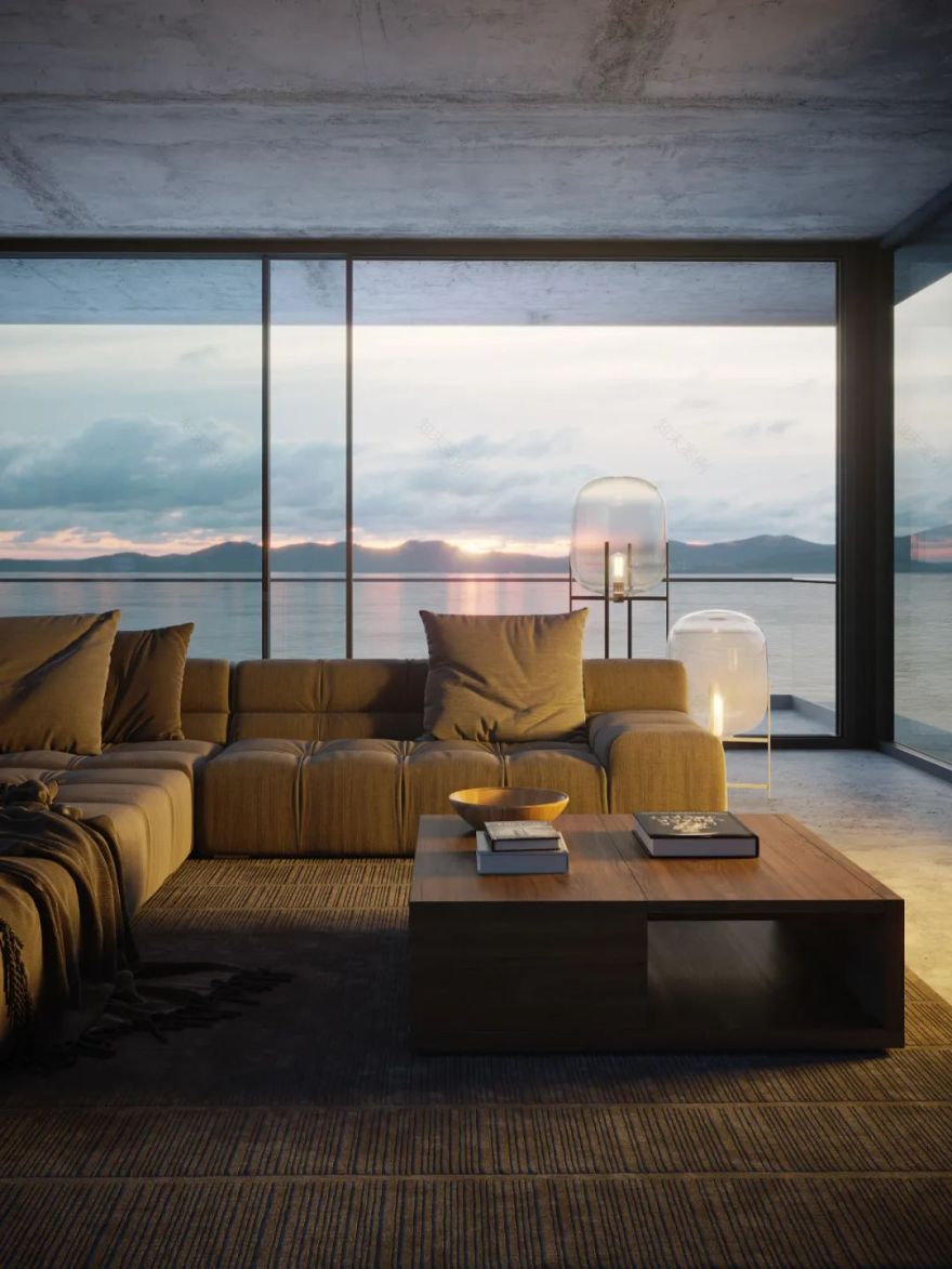 石崖湖畔豪宅丨ParaZodchih studio-73