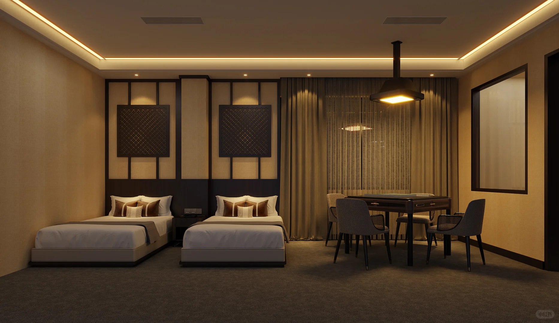 自然元素 打造放松空间的洗浴中心设计-2