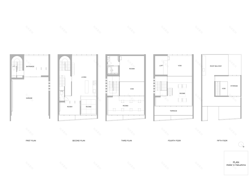 私宅与工作室综合体丨日本丨吉田豊建筑设计事务所-39